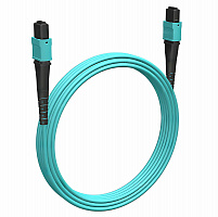 Cabeus FOP-50-OM3-8-MPO(F)-8-MPO(F)-B-3m Кабельная сборка MPO(F) -MPO(F)-8 волокон 50/125 OM3, 3 m