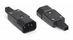 Cabeus IEC-320-C14 Вилка С14 разборная, 10А, 250 V, черная