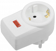 IEK WFP10-16-01-K01 Сетевой фильтр СФ-01 16А 1 место 2P+PE белый