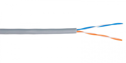 Кабель витая пара NETLAN EC-UU002-5-PVC-GY-1