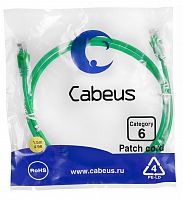 Патч-корды Cabeus PC-UTP-RJ45-Cat.6-1.5m-GN
