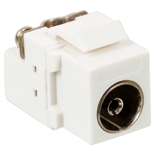 Модули Keystone Jack LANMASTER LAN-OK-TV/S-WH