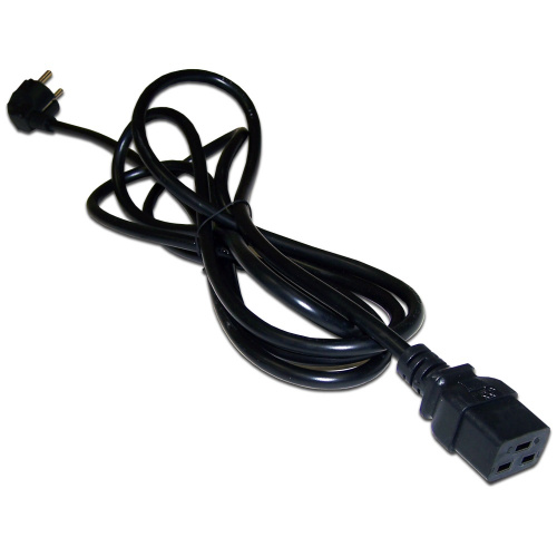 Кабели питания LANMASTER LAN-PP19/SHA-1.0-BK
