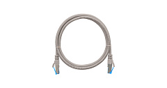 NIKOMAX NMC-PC4SE55B-003-C-GY Коммутационный шнур S/FTP 4 пары, Кат.6 (Класс E), 250МГц, 2хRJ45/8P8C