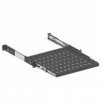 DANNMAN SSH-1U-600-RAL9005 Полка выдвижная до 30кг, 485х620мм, черная