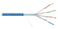 NIKOMAX NMC 4355C-IB Кабель F/FTP 4 пары, Кат.6a (Класс Eа), тест по ISO/IEC, 500МГц, одножильный