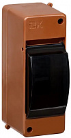 IEK MKP42-N-02-30-20-D Корпус пластиковый КМПн 2/2 IP30 дуб KREPTA 3