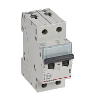 LEGRAND 403872 Автоматический выключатель TX3 6000, 10 кА, тип характеристики B, 2П, 230/400 В~, 10А