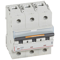 LEGRAND 409838 Авт.выкл.DX3 3П D50A 25кА
