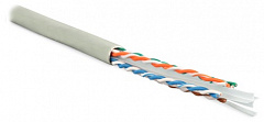Hyperline UUTP4-C6-S23-IN-PVC-GY-305 (305 м) Кабель витая пара, неэкранированная U/UTP, категория 6