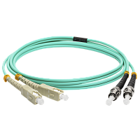 Патч-корды оптические LANMASTER LAN-2SC-2ST/OM3-0.5