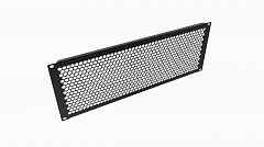DANNMAN FPP-4U-RAL9005 Фальш-панель перфорированная на 4U, черная