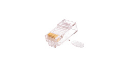 NIKOMAX NMC-RJ88RZ50UE3-100 Коннектор RJ45/8P8C под витую пару, Кат.6 (Класс E), 250МГц, покрытие 50