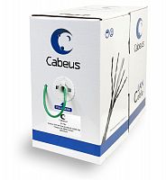 Кабель витая пара Cabeus UTP-4P-Cat.5e-SOLID-LSZH-GN