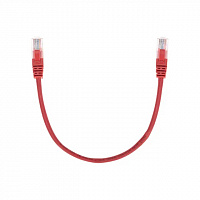 REXANT 02-0103-03 Патч-корд U/UTP, Cat.5е, LSZH, 0.3 м, красный
