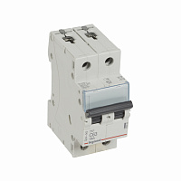 LEGRAND 403936 Автоматический выключатель TX3 6000, 10 кА, тип характеристики C, 2П, 230/400 В~, 63А