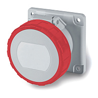 ДКС DIS4271667 Розетка панельная IP67 16A 3P+E+N 400В