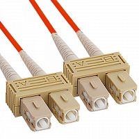 Патч-корды оптические Hyperline FC-D2-62-SC/PR-SC/PR-H-50M-LSZH-OR