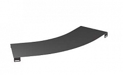 ДКС LK0360INOX Крышка на угол горизонтальный 45, осн.300, R-600, нержавеющая