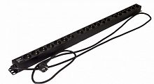 Блоки силовых розеток Hyperline SHE-19SH-2.5EU