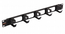 Кабельные организаторы (органайзеры) NIKOMAX NMC-OK400H-1U-BK-2