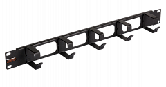 NIKOMAX NMC-OK400H-1U-BK-2 Кабельный органайзер 19