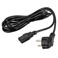 REXANT 04-2733 Шнур сетевой СЕЕ 7/7 (Schuko) – IEC 320 C13 3x0,75мм², 6A, длина 1,8м