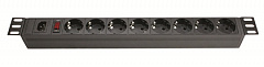 ДКС R519SH8OPSHC14 Блок розеток для 19