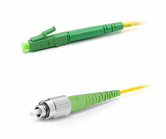 LANMASTER LAN-ST-LC/SA-2.0 Патч-корд оптический, LSZH, симплексный, ST/APC-LC/APC, SM OS2, 2.0 м
