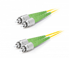 Hyperline FC-D2-9-ST/AR-ST/AR-H-2M-LSZH-YL Патч-корд волоконно-оптический (шнур) SM 9/125 (OS2)