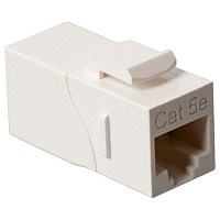 LANMASTER LAN-KCP45U5E/90-WH Повторитель портов RJ-45, неэкранированный, 90 градусов, кат.5E, формат