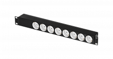 Блоки силовых розеток TLK TLK-RS08M1N-BK