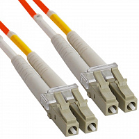 Cabeus FOP-62-LC-LC-25m Шнур оптический duplex LC-LC 62,5/125 mm 25м LSZH