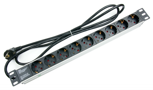 Блоки силовых розеток Cabeus PDU-9P-2EU