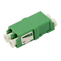 LANMASTER LAN-2LCS/NF-AM-APC Адаптер оптический LC, SM/APC, корпус SC без фланцев, дуплексный