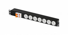 Блоки силовых розеток TLK TLK-RS07M-C25-BK