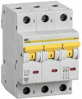 Автоматические выключатели IEK MVA31-3-010-C