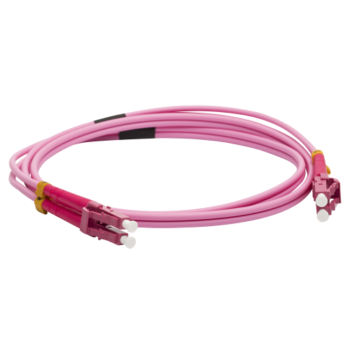Патч-корды оптические LANMASTER LAN-2LC-2LC/OM4-1.5
