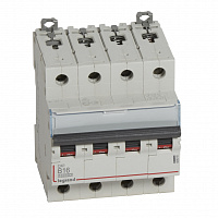 LEGRAND 409065 Авт.выкл.DX3 4П B16A 10kA/16kA