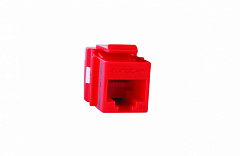 Eurolan 16B-U5-03RD Розеточный модуль Keystone категории 5e, UTP, 1xRJ45, 180 градусов, T568A/B, мак