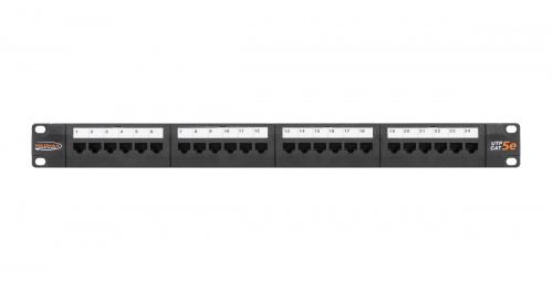 Патч-панели NIKOMAX NMC-RP24UD2-1U-BK