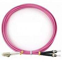 Патч-корды оптические Cabeus FOP-50-OM4-LC-ST-3m
