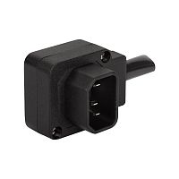 Кабельные вилки и розетки LANMASTER LAN-IEC-320-C14/90