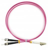 Патч-корды оптические Cabeus FOP-50-OM4-LC-ST-1,5m
