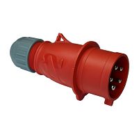 Кабельные вилки и розетки LANMASTER LAN-IEC-309-32A3P/M