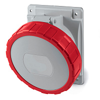 ДКС DIS4183266 Розетка панельная с наклоном IP67 32А 3P+E 400В