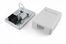 Компьютерные розетки Hyperline SB1-1-8P8C-C6-WH