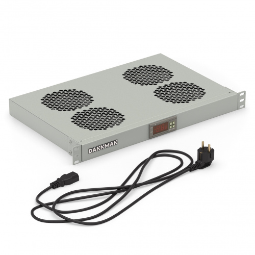 Аксессуары для шкафов и стоек Dannman TRFA-MICR-4F-RAL7035