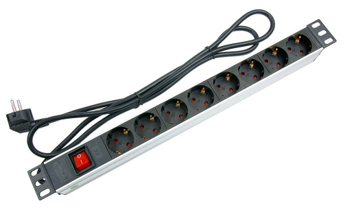 Блоки силовых розеток Cabeus PDU-8P-2EU