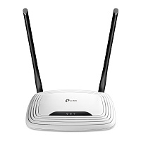 TP-Link TL-WR841N N300 Wi-Fi роутер, 1+4 10/100 Мбит/с, 2,4 GHz, до 300 Мбит/с, 2 антенны